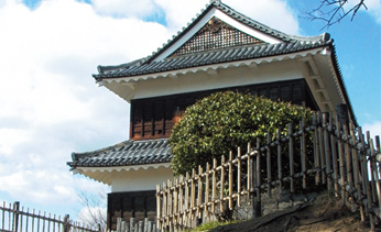 上田城、西櫓の写真です